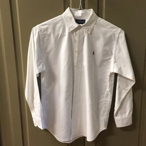 Polo (youth) long sleeve button down